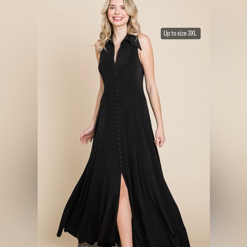 Vintage Style Maxi Dress